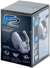 Load image into Gallery viewer, Dual Gear F2 Trailer Winch - 1,600 lbs Capacity with 20' Strap &amp; Mounting Kit