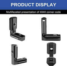 Load image into Gallery viewer, Compact 4040 Aluminum Joint Bracket Set with Nuts and Screws for Custom Builds