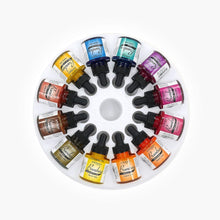 Load image into Gallery viewer, Artistic Bombay India Ink Collection - 12 Vibrant Colors for Watercolor &amp; More