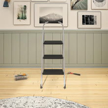 Load image into Gallery viewer, Stable and Lightweight Three-Step Folding Step Stool for Home Improvement Tasks