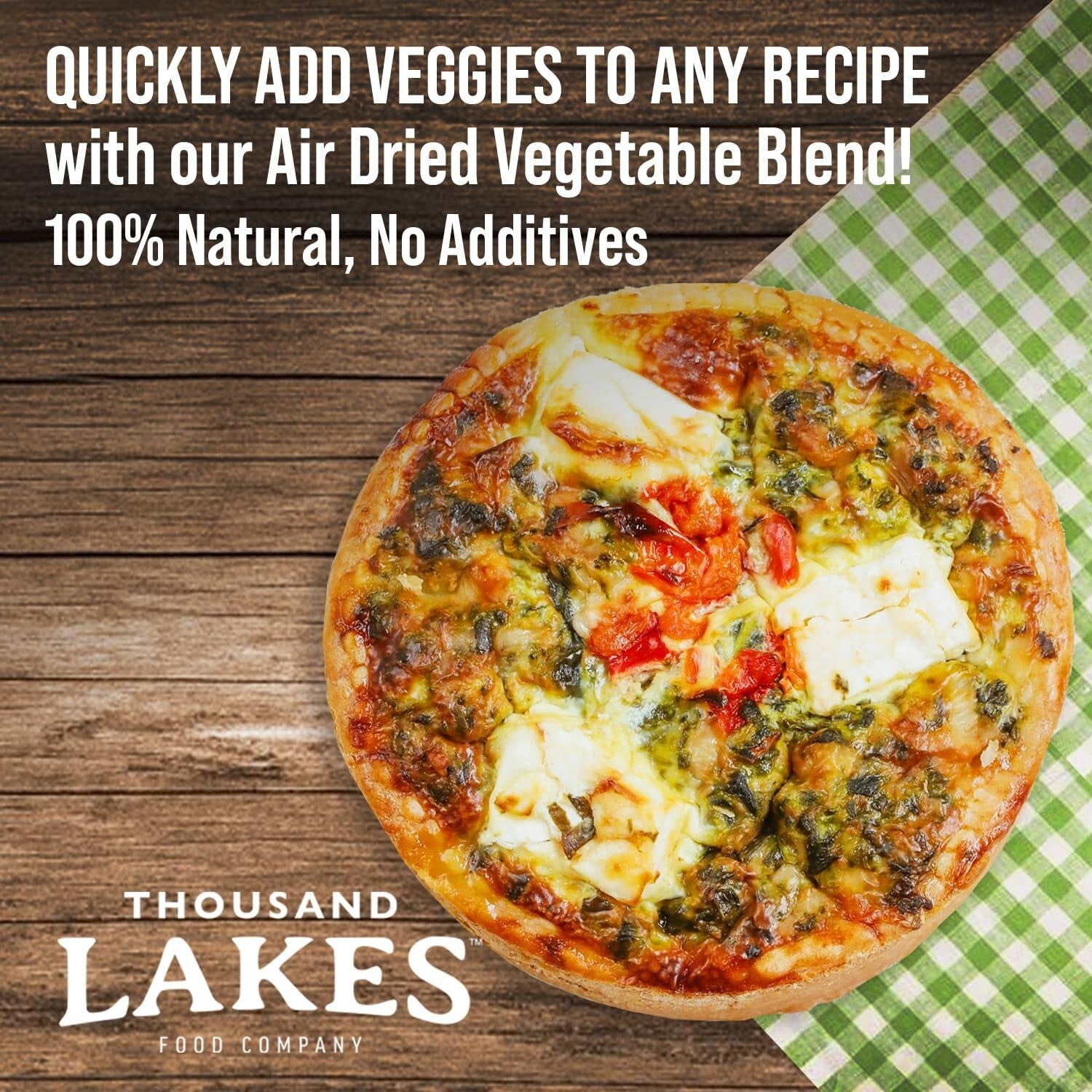 Air-Dried 4.5 lb Mixed Vegetables - Natural Soup Blend, Good Source of Fiber