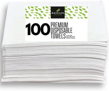 Load image into Gallery viewer, Hypoallergenic Disposable Towels for Hair, Face &amp; Body - 100 pcs Spa Softness