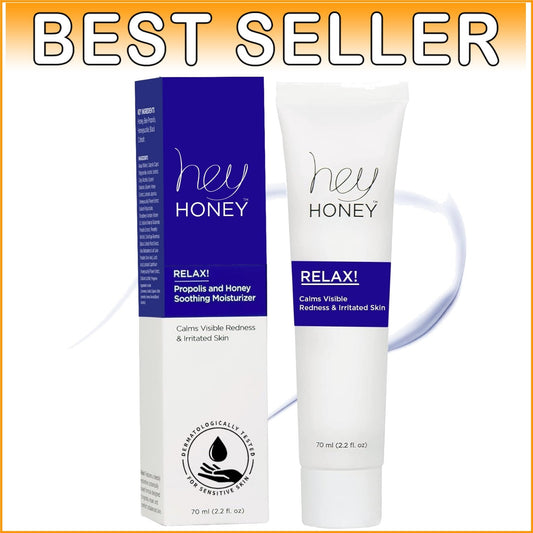 Calming Lightweight Moisturizer for Sensitive Skin - Fast Rosacea Relief, 2.2 Oz