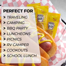 Load image into Gallery viewer, Essential Travel Condiments - 200 Single Serve Mayo, Ketchup, Mustard &amp; Relish