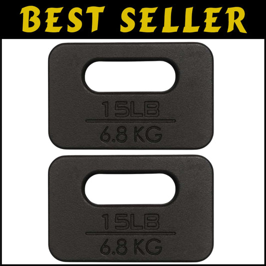 Durable 15LB Ruck Weight Plates with Comfortable Grip for Enhanced Workouts