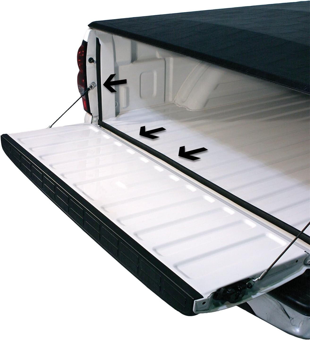 High-Strength Rubber Truck Bed Tailgate Seal - Universal Fitment & Easy Install
