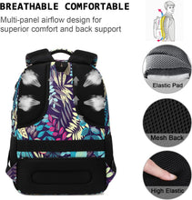 Load image into Gallery viewer, Water-Resistant Slim Laptop Backpack with USB Port - Unisex for College &amp; Travel