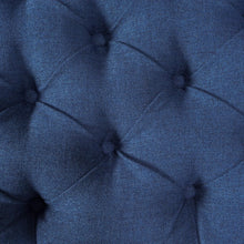 Load image into Gallery viewer, Luxurious Dark Blue Ottoman Bench - Functional Storage &amp; Extra Seating, 51" Wide