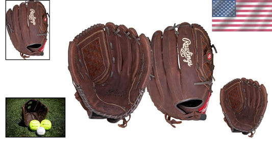Game-Ready 14" Player Preferred Glove - Full Grain Leather for Quality Play