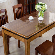 Load image into Gallery viewer, Durable Rectangular Table Cover Protector - 1.5mm Clear PVC Table Mat 40 x 60''