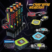 Load image into Gallery viewer, Hi-Tech Laser Tag Set - 360° Sensors, Rechargeable Vests &amp; Guns for All Ages