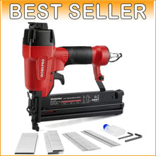 Load image into Gallery viewer, Professional Air-Powered Brad Nailer - Multifunctional with Depth Adjustment