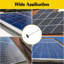 Load image into Gallery viewer, Compact 200 Stainless Steel Solar Panel Clips for Effective Critter Protection