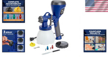 Load image into Gallery viewer, Professional-Grade HVLP Paint Sprayer - 3 Tip Sizes for Ultimate Precision