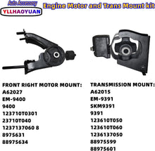 Load image into Gallery viewer, High-Quality Engine Mounts Compatible with 2009-2013 Corolla &amp; Pontiac Vibe
