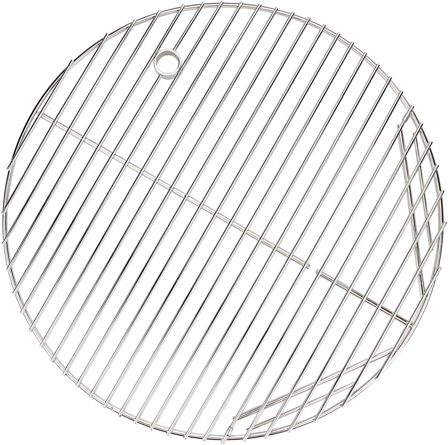 19.5" Heavy Duty 304 Stainless Steel Round Grill Grate - Easy Clean Surfaces