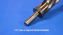 Load image into Gallery viewer, Compact Bridge Reamer Set with Tapered Points for Tight Spaces - 5/8" to 1"