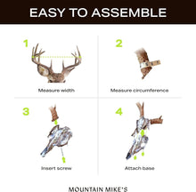 Load image into Gallery viewer, Mountain Mike’s Skull Master Antler Mount Kit - Rustic, Cost-Effective Solution