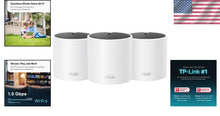 Load image into Gallery viewer, Seamless WiFi 6 Coverage - Deco X15 Mesh System with Advanced Security Features