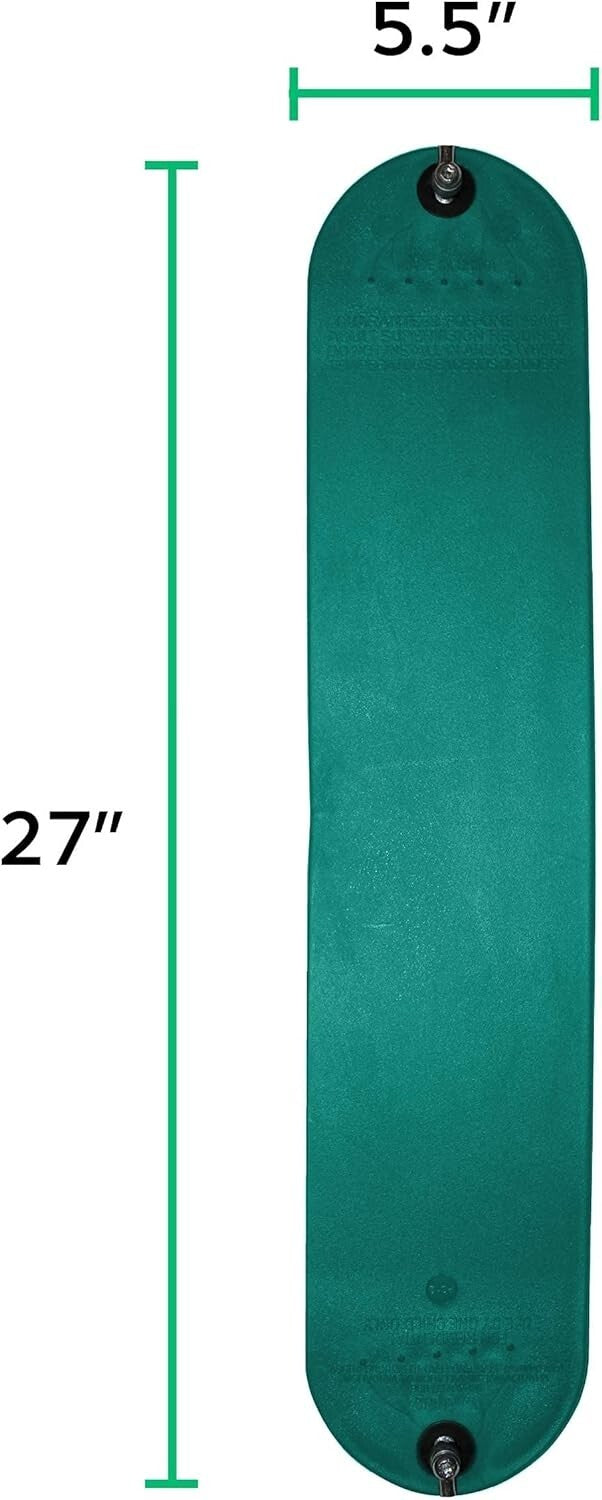Weather-Resistant Green Swing Replacement Kit for Kids - 300 lbs Capacity