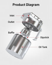 Load image into Gallery viewer, Universal 300ML Aluminum Air Oil Separator with Breather Filter Compatibility