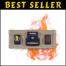 Load image into Gallery viewer, Impact-Rated SureSeal Fireproof Chest - 48 Hour Water Resistance, Key Lock