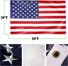 Load image into Gallery viewer, Rust-Resistant 25 FT Flag Pole with 41 FT Rope &amp; Accessories for Proud Display