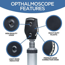 Load image into Gallery viewer, Portable Medical Diagnostic Toolkit: 36 Pieces for Eye, Ear, Nose, and Throat