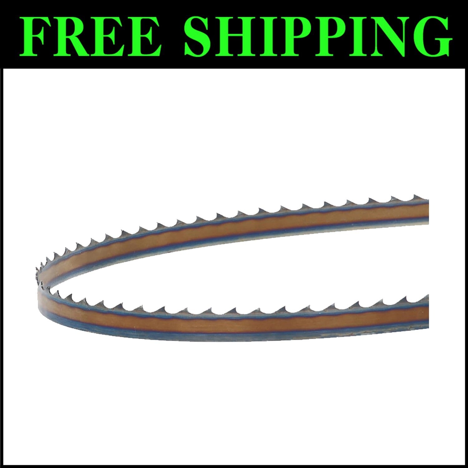 Durable 1/2" x 93-1/2" Bandsaw Blade with Low Tension & High Speed Performance