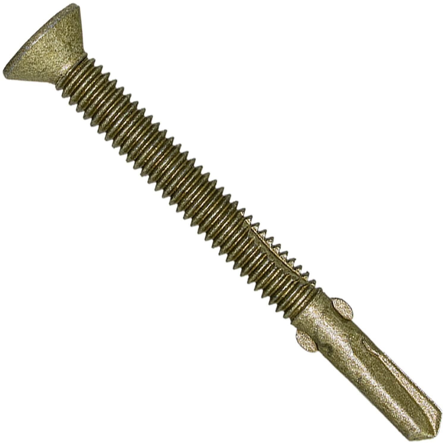 Heavy-Duty Reamer Tek T-30 Screws for Secure Wood to Steel Applications - 5 lbs