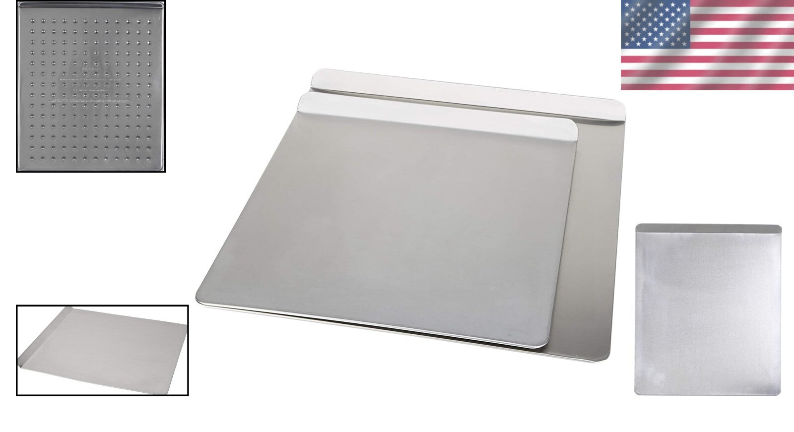 Effortless Baking with AirBake 2-Piece Insulated Cookie Sheets - 14x12 & 16x14