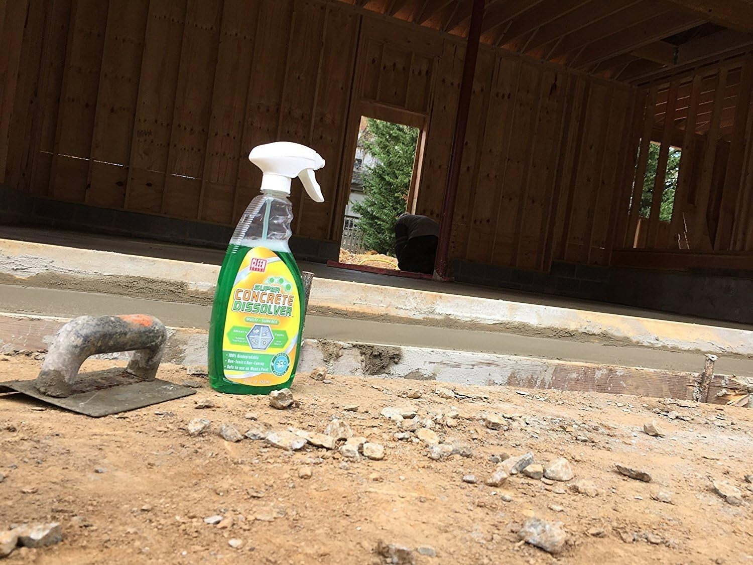 Eco-Friendly Super Concrete Dissolver Spray - 22oz Non-Corrosive Solution