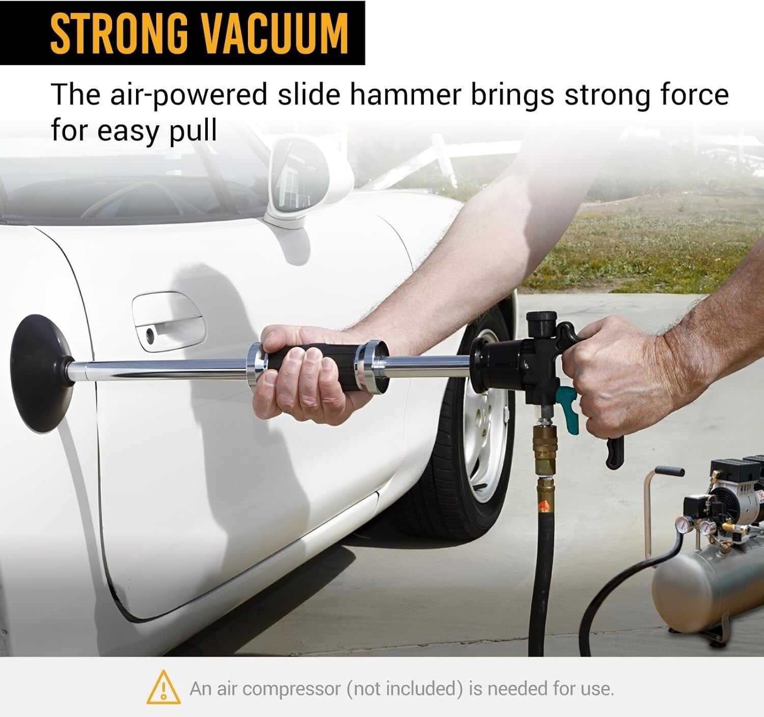 Effortless Car Body Dent Puller with Strong Vacuum and Quality Materials
