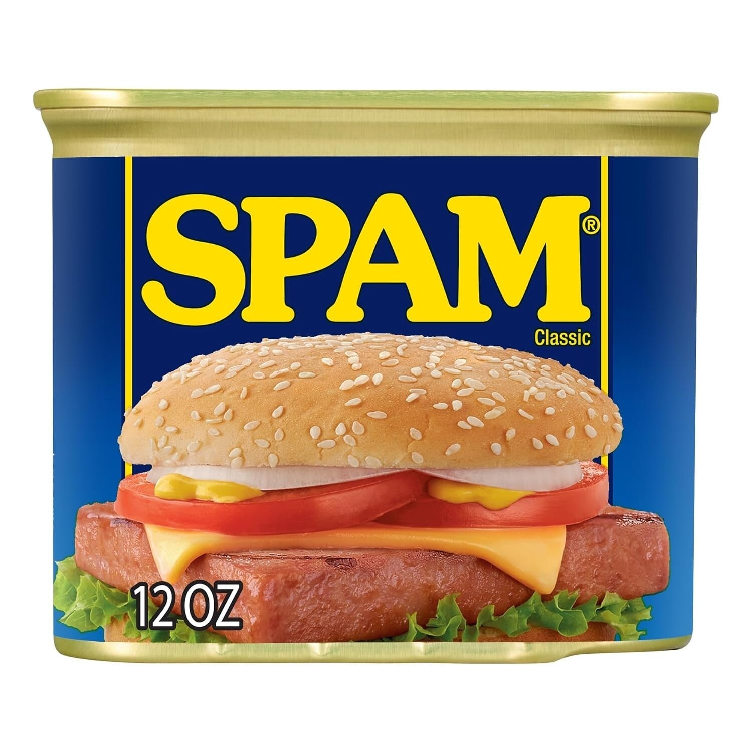 12 Can Pack of Classic Luncheon Meat - 180 Calories & 7g Protein per Serving