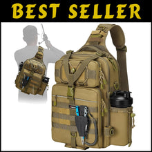Load image into Gallery viewer, Stylish Water-Resistant Tackle Bag with Adjustable Straps for Outdoor Activities