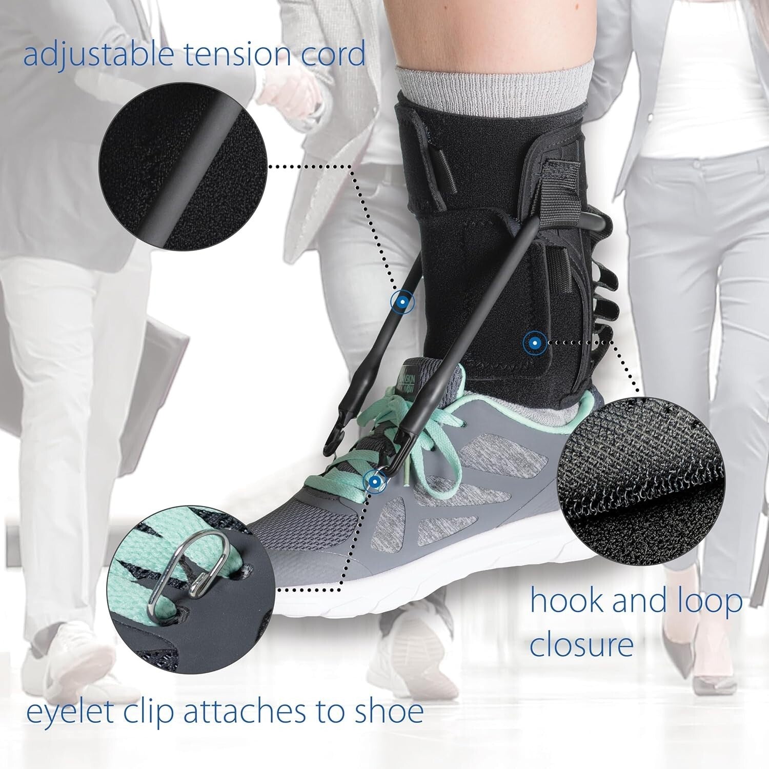 Comfortable Ankle Foot Orthosis for Men and Women - Ultimate Foot Drop Solution