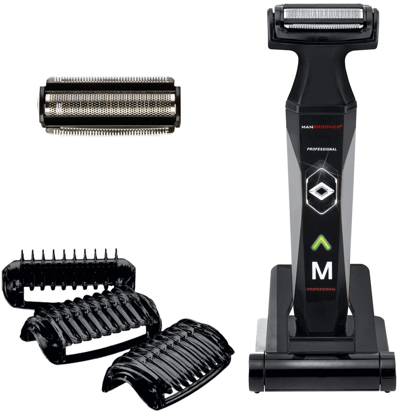Professional Hypoallergenic Body Groomer & Ball Trimmer with Pivoting Head