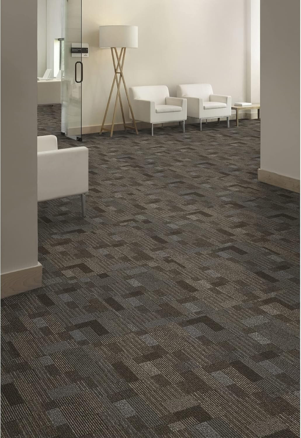Eco-Friendly Berber Loop Carpet Tile (24"x24") - Stain Resistant, Kid-Friendly