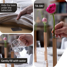 Load image into Gallery viewer, Elegant Magnetic Vases Set of 5 - Perfect for Flowers and Centerpieces