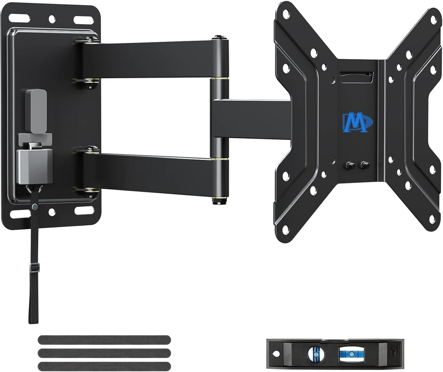 Innovative RV TV Mount with Locking Mechanism - 17-43 Inch Full Motion Design
