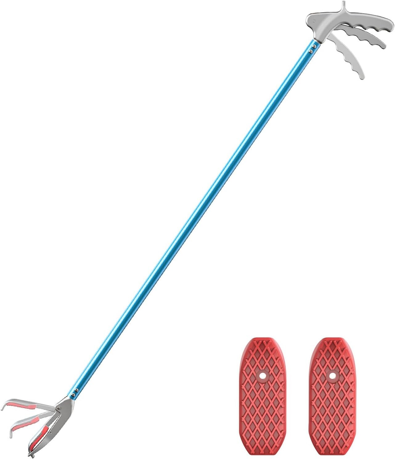 Ergonomic 60-Inch Snake Catcher with Protective Wide Jaw - Lightweight Alloy