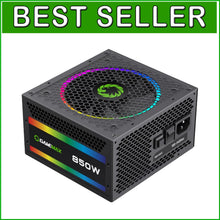 Load image into Gallery viewer, High-Efficiency 850W 80 Plus Gold Power Supply - Whisper-Quiet Cooling