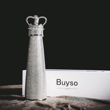 Load image into Gallery viewer, Elegant Rhinestone Insulated Bottle - Aesthetic 500ml Gift for Stylish Women
