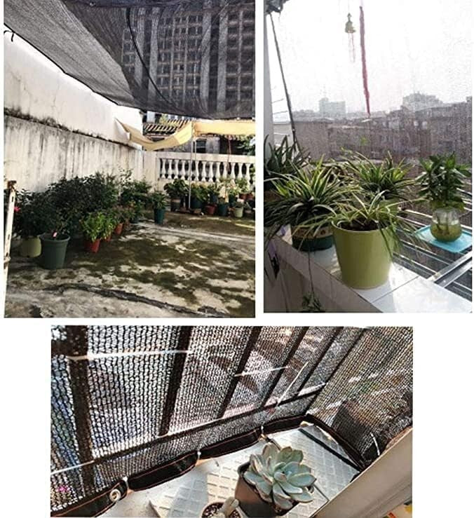 Durable 20x30 FT Shade Cloth with Grommets - Perfect for Summer & Winter Use