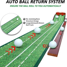 Load image into Gallery viewer, Foldable Indoor Putting Mat with Non-Slip Backing - Ideal for All Skill Levels
