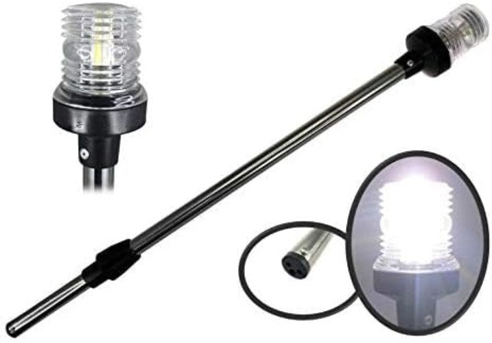 360-Degree Nature White LED Navigation Light for Boating - USCG Certified
