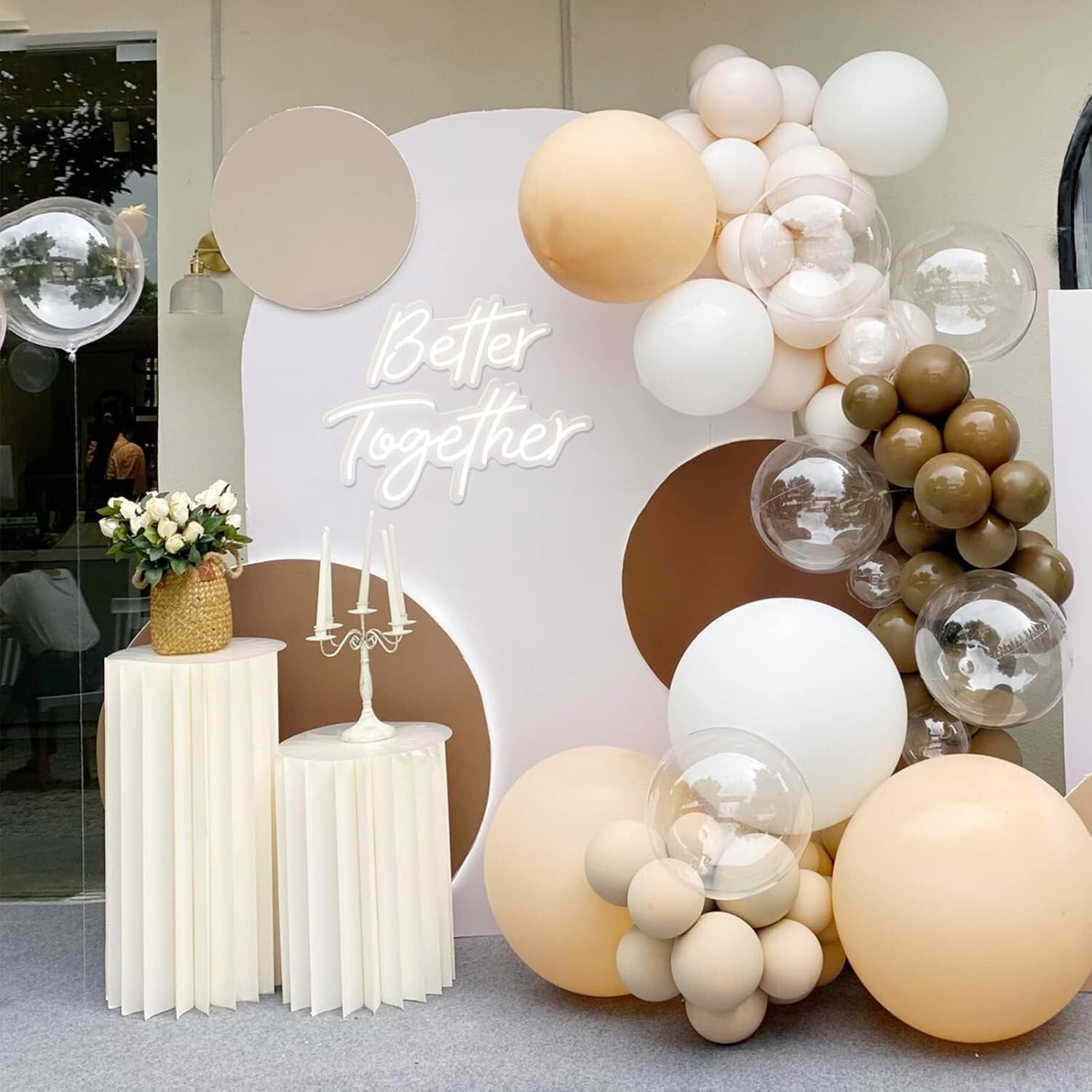 Dynamic Better Together Neon Light with Dimmer - Stylish for Home & Parties