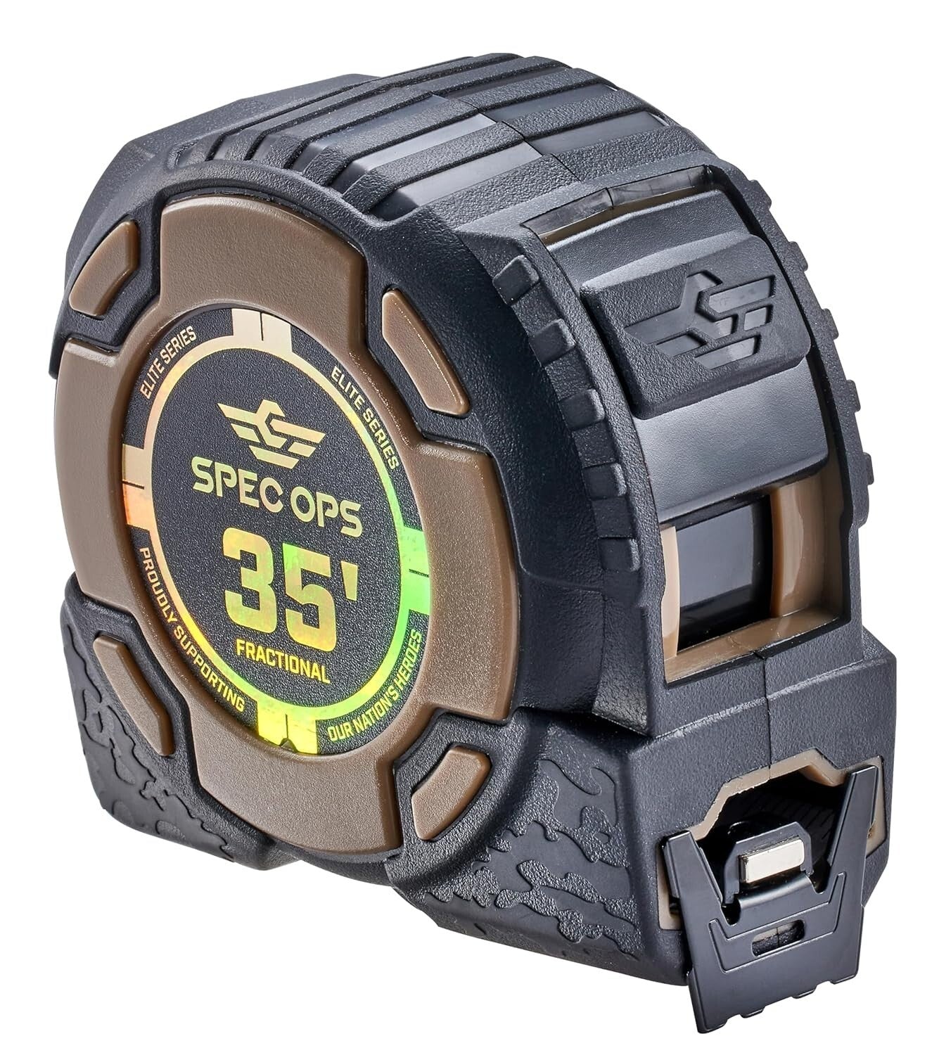 Elite Series 35-Foot Magnetic Tape Measure with Double-Sided Blade & Fraction...