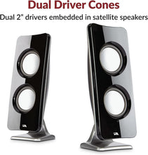 Load image into Gallery viewer, Versatile 2.1 Multimedia Speakers with Wired Subwoofer for Desktop &amp; Gaming