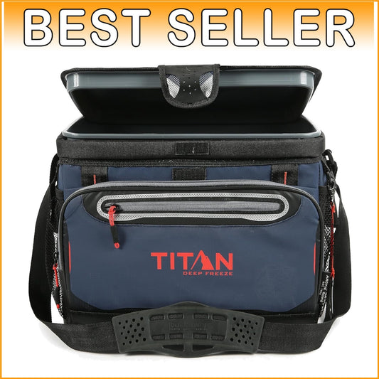 Deep Freeze HardBody Cooler with Adjustable Strap - Perfect for Camping & Beach